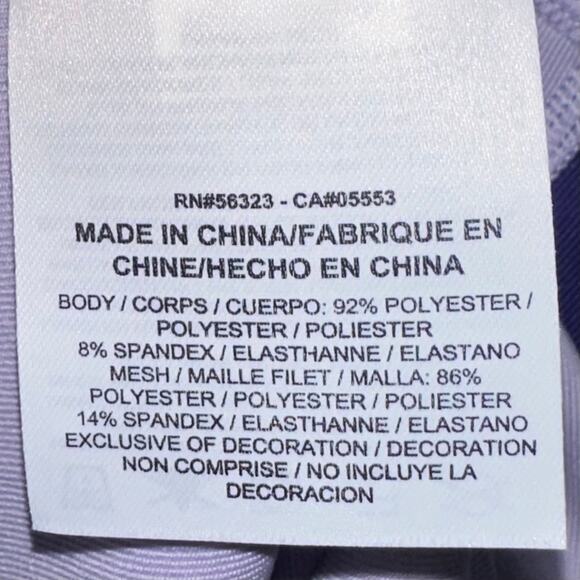 NWT Nike Girls Tennis Dri-Fit Lavender Purple Athletic Tank Top Size XL - Picture 4 of 12